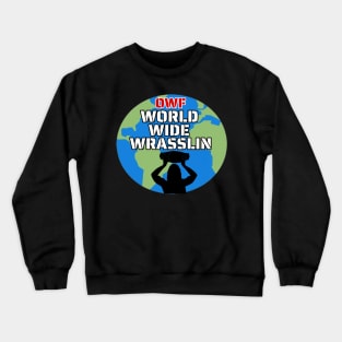 OWF World Wide Wrasslin Logo Crewneck Sweatshirt